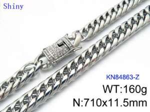 Stainless Steel Necklace - KN84863-Z