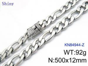 Stainless Steel Necklace - KN84944-Z