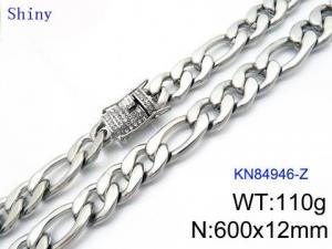 Stainless Steel Necklace - KN84946-Z