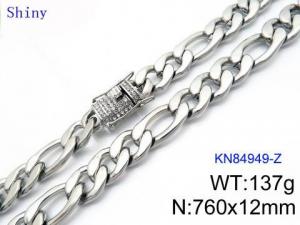 Stainless Steel Necklace - KN84949-Z