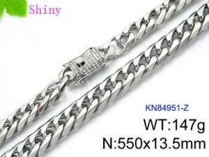 Stainless Steel Necklace - KN84951-Z