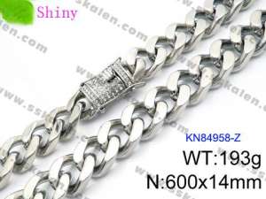 Stainless Steel Necklace - KN84958-Z