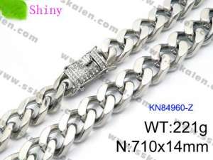 Stainless Steel Necklace - KN84960-Z