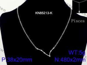 Stainless Steel Necklace - KN85213-K