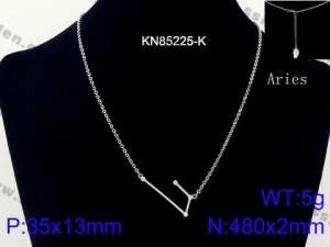 Stainless Steel Necklace - KN85225-K