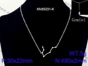 Stainless Steel Necklace - KN85231-K