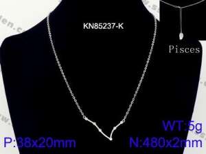 Stainless Steel Necklace - KN85237-K
