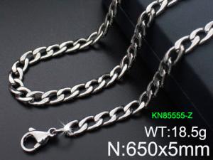 Stainless Steel Necklace - KN85555-Z