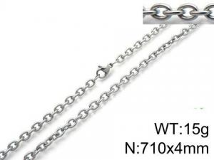 Stainless Steel Necklace - KN87029-Z