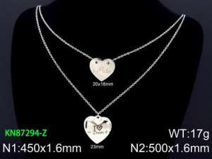 Stainless Steel Necklace - KN87294-Z