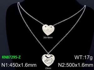 Stainless Steel Necklace - KN87295-Z