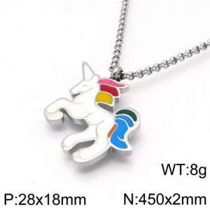 Stainless Steel Necklace - KN87828-K