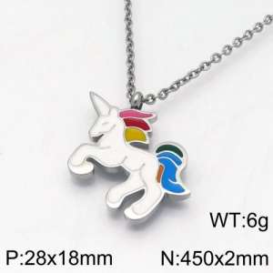 Stainless Steel Necklace - KN87829-K