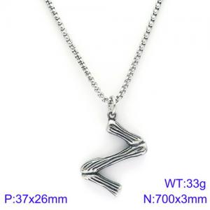 Stainless Steel Necklace - KN88104-KHX