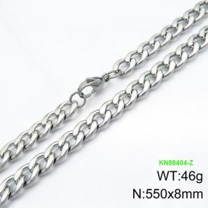 Stainless Steel Necklace - KN88404-Z