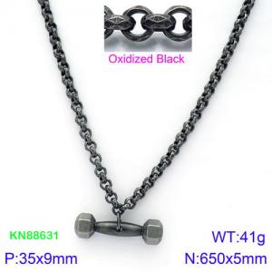 Stainless Steel Necklace - KN88631-K
