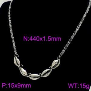 Stainless Steel Necklace - KN89408-Z