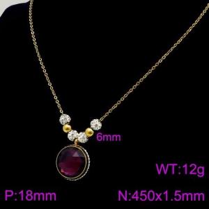 Off-price Necklace - KN89416-ZC