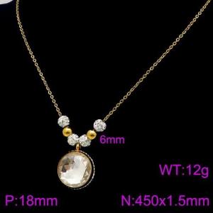Off-price Necklace - KN89417-ZC