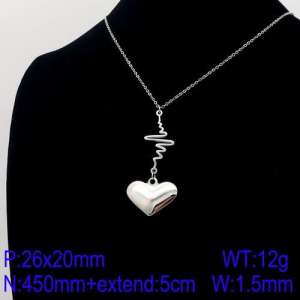 Stainless Steel Necklace - KN91590-Z