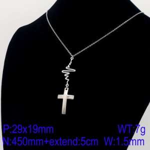 Stainless Steel Necklace - KN91592-Z