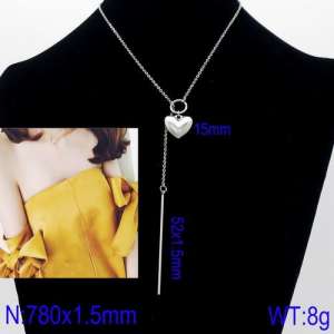 Stainless Steel Necklace - KN91631-Z