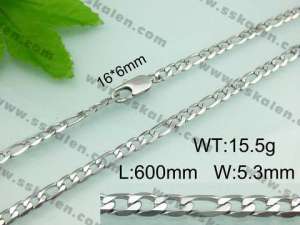 Stainless Steel Necklace - KN9218-Z