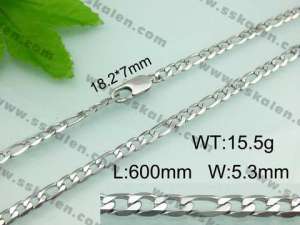 Stainless Steel Necklace - KN9219-Z