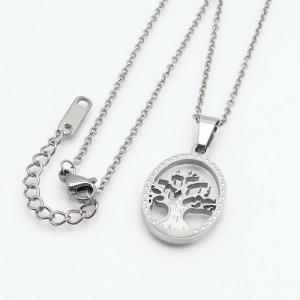 Stainless Steel Necklace - KN92433-PH
