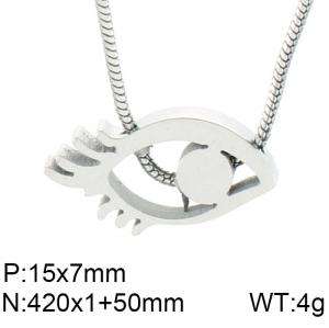 Stainless Steel Necklace - KN92915-KFC