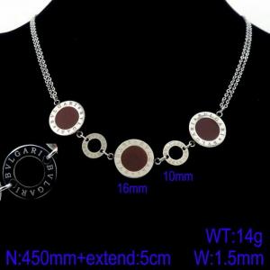 Off-price Necklace - KN93277-ZC