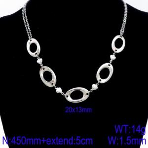Off-price Necklace - KN93286-ZC