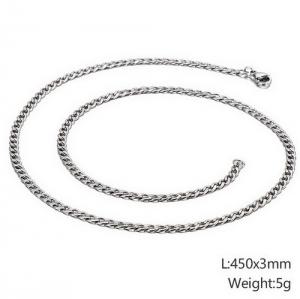 Staineless Steel Small Chain - KN93466-Z