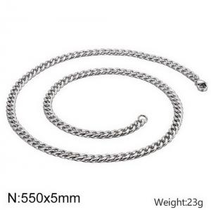 Stainless Steel Necklace - KN93468-Z