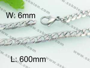 Stainless Steel Necklace - KN9551-Z