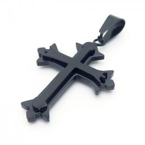 Stainless Steel Cross Pendant - KP100143-HR