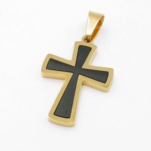 Stainless Steel Cross Pendant - KP117158-HR