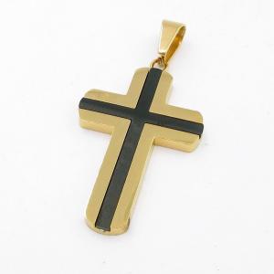 Stainless Steel Cross Pendant - KP117159-HR