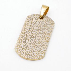 Stainless Steel Gold-plating Pendant - KP117204-HR
