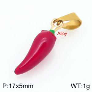 Stainless Steel Gold-plating Pendant - KP117612-Z