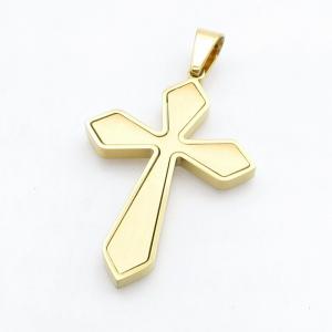 Stainless Steel Cross Pendant - KP118171-HR