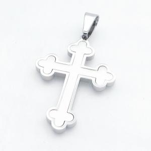 Stainless Steel Cross Pendant - KP118181-HR