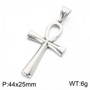 Stainless Steel Cross Pendant - KP118735-LU