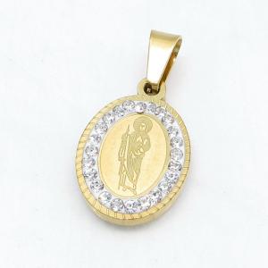 Stainless Steel Gold-plating Pendant - KP119165-HDJ