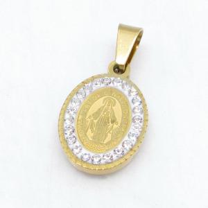 Stainless Steel Gold-plating Pendant - KP119169-HDJ