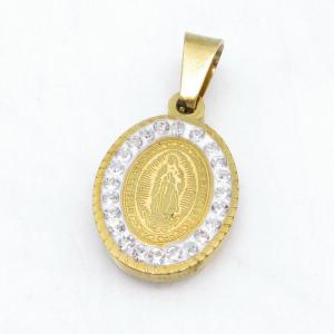 Stainless Steel Gold-plating Pendant - KP119170-HDJ