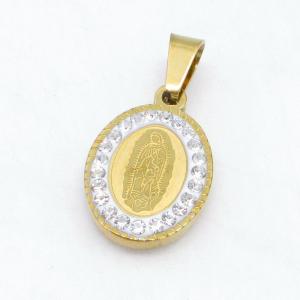 Stainless Steel Gold-plating Pendant - KP119173-HDJ