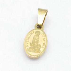 Stainless Steel Gold-plating Pendant - KP119181-HDJ