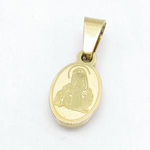 Stainless Steel Gold-plating Pendant - KP119183-HDJ