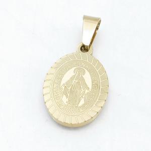Stainless Steel Gold-plating Pendant - KP119184-HDJ